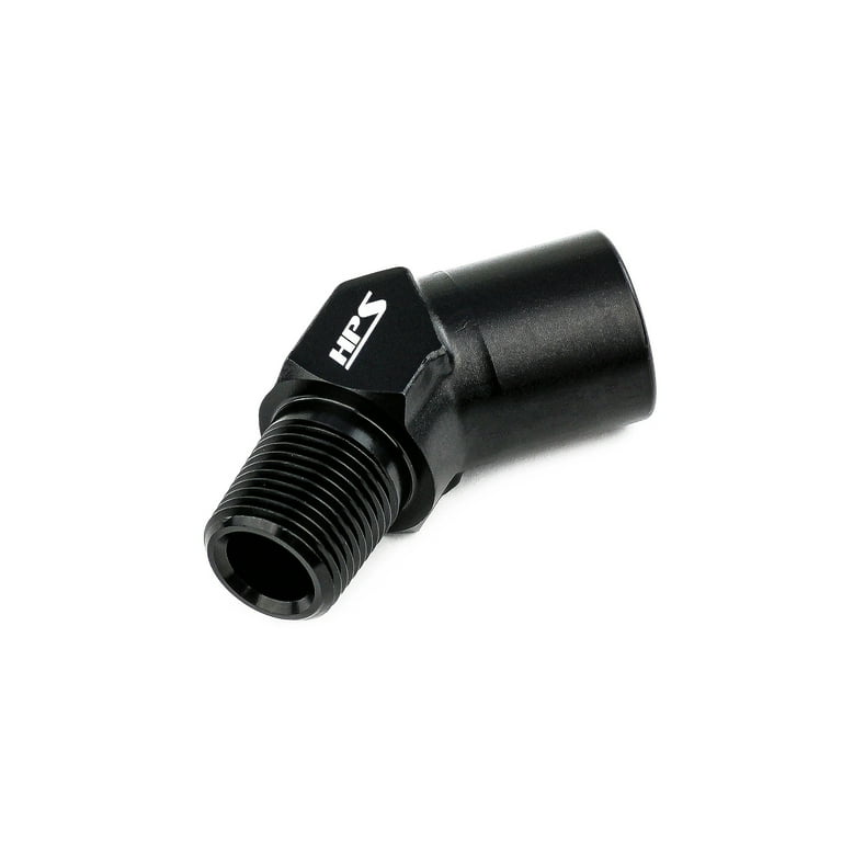 HPS AN915-01 AN NPT Male To NPT Female Adapter Fitting, Aluminum
