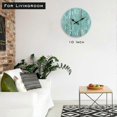 thumbnail image 2 of Wall Clock,10 Inch Teal Silent Non-ticking Kitchen Clock Decor, 2 of 5