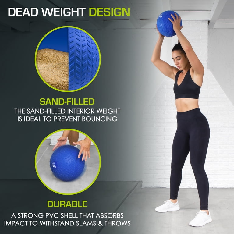 Prosourcefit Tread Slam Medicine Ball, 10lb photo 5