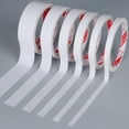 thumbnail image 4 of 10 Rolls Double Sided Tape White Craft Tape Strong Adhesive for Home Decoration Office Documents School Craft Project, 4 of 21