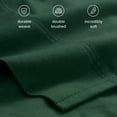 thumbnail image 6 of Bare Home Organic Flannel Sheet Set - 100% Organic Cotton - Deep Pocket - 4-Pieces - Full, Forest Green, 6 of 10