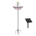 thumbnail image 2 of EQWLJWE Feeder Outdoor Solar Floating Bird Bath Plug-In Hook Bird Feeder Bird Tub, 2 of 7