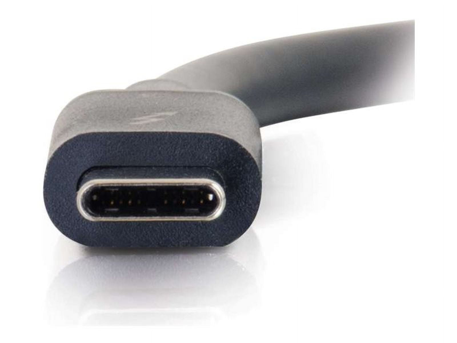 C2G 6FT Thunderbolt 3 CABLE (20GBPS) - USB-C cable - Black
