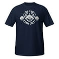 thumbnail image 2 of Do You Even Crit Gym Workout Cardio Funny DM Healthy Strong T-Shirt (Navy, L), 2 of 2