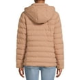 thumbnail image 5 of Time and Tru Women's and Plus Packable Stretch Zip Up Puffer Jacket, 5 of 5