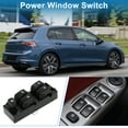 thumbnail image 2 of Unique Bargains Power Window Switch Front Left Driver Side Window Control Switch for Hyundai Getz Matrix Black, 2 of 7