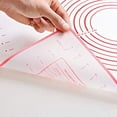 thumbnail image 6 of Silicone Baking Mat Medium (15.7'x19.7') with Measurement Indicators, Non-Slip, Pastry Mat Sheet for Dough Pie Crust Rolling Mats for Making Cookies, Macarons, Bread, Baking Supplies - Pack of 2, 6 of 6