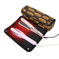 thumbnail image 2 of Hair Tools Travel Bag with Removable Heat Resistant Mat for Straighteners, Curling Iron and Haircare Accessories Halloween Pumpkin Seamless Pattern, 2 of 8