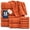 Orange, variant on 12pcs Bath Towels Set, Soft Absorbent Cotton Bathroom Towel Set with Bath Towels Hand Towels And Washcloths, Quick Dry Shower Towels for Family Hotel Spa Gym
