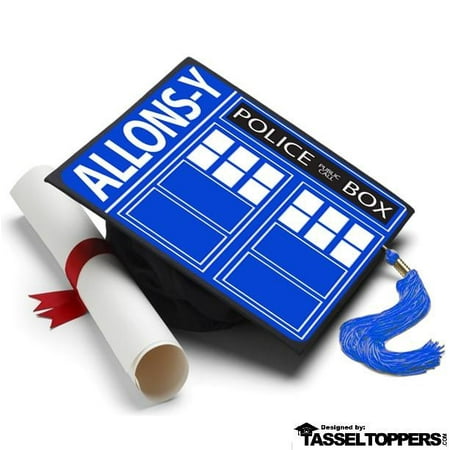 Doctor Who Grad Cap Tel Topper Graduation Decorations Doctor Who Grad Cap Tel Topper Graduation Decorations Decorating Kit
