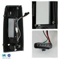 thumbnail image 2 of AKKON - Fits 94-98 C/K 1500 2500 3500 Tahoe Suburban Chrome Headlights + Corner + Bumper Signal Lamp + LED Red Smoked Tail Light, 2 of 7