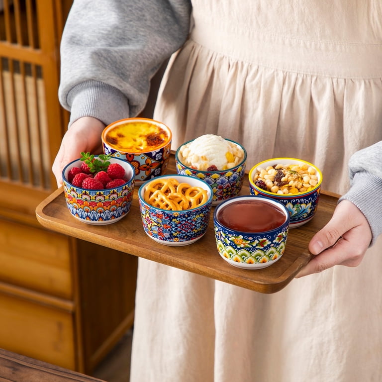Vancasso 3 oz Porcelain Ramekin Set of 6 photo 4