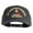 Charcoal, variant on U.S. Army 1st Armored Division Embroidered Retro Cotton Blend Snapback Cap - Black OSFM