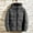Other, variant on EGNMCR Jackets for Men Men's Short Work Clothes Cotton Jacket Bread Jacket Thickened Long Sleeve Hooded Zipper Pocket Cotton Jacket Coat