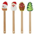 thumbnail image 1 of Bangcool Christmas Spatula Silicone Cute 4PCS Non-stick Baking Scraper Cream Spatula, 1 of 10