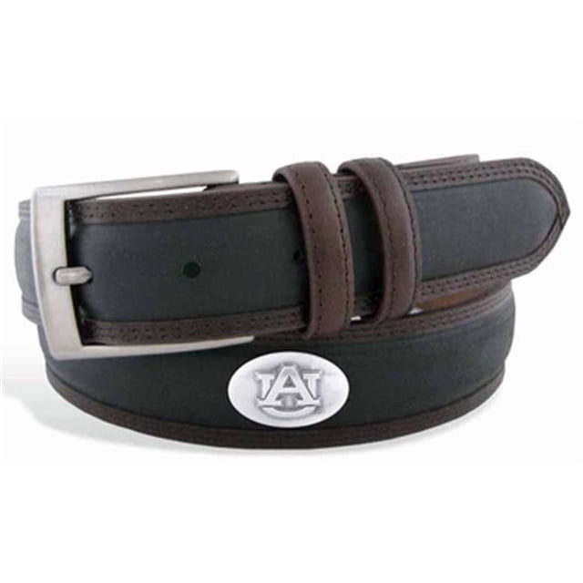 ZeppelinProducts Auburn Concho Two Tone Leather Belt, 40 Waist