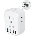 TRAHOOUS to UK Ireland Travel Plug Adapter, Grounded Type G Outlet