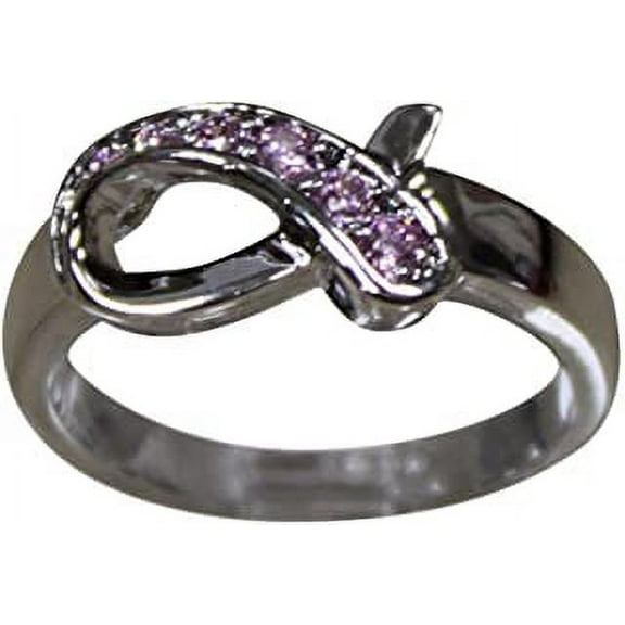 R. S. Covenant 004 sz 5 701 Women's Pink Ribbon CZ