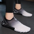 thumbnail image 4 of NOKIO Men's Bar𝖾𝖿oot Shoes Breathable Non-S𝗅ip Athlet𝗂c Shoes Wide Toe Hiking Water Footwear Breathable Outdoor Sport Shoes Quick-Drying S𝗅ip On Swim Shoes for Kayaking Boating, 4 of 5