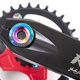 thumbnail image 5 of Pernos de manivela de bicicleta, M18 M20 Perno de fijación de manivela Tornillo de manivela de bicicleta Aleación de aluminio para bicicleta de montaña y carretera WD.WDQZL Hogar, 5 of 5