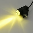 thumbnail image 5 of Geloo Motorcycle LED Driving Fog Light Pods White Yellow Motorcycle Spotlight, Compatible with Jeep Tractor Truck ATV UTV SUV Boat (2 pack), 5 of 12
