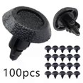 thumbnail image 2 of Car Bumper Fender Black Rivet Fasteners 7mm Hole Car Rivets Clips For Toyota For Camry Carola Car Fastener Clips, 2 of 5