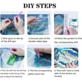 thumbnail image 5 of Diamond Painting Kits for Adult Beginners,Patriotic Independence Day Diamond Art for Sunflower America Flag,Full Drill Paint with Diamond Dot Gem Art Painting for Home Decor 12x16 inch, 5 of 5