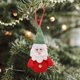 thumbnail image 5 of Gibobby Uds. Colgante de Navidad muñeco de sin rostro colgante de árbol de Navidad muñeco escena de Navidad accesorios decoración(C), 5 of 5