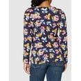 thumbnail image 5 of Joules Women's Harbour Print Long Sleeve Jersey Top (Navy Floral, 20/XXL), 5 of 5