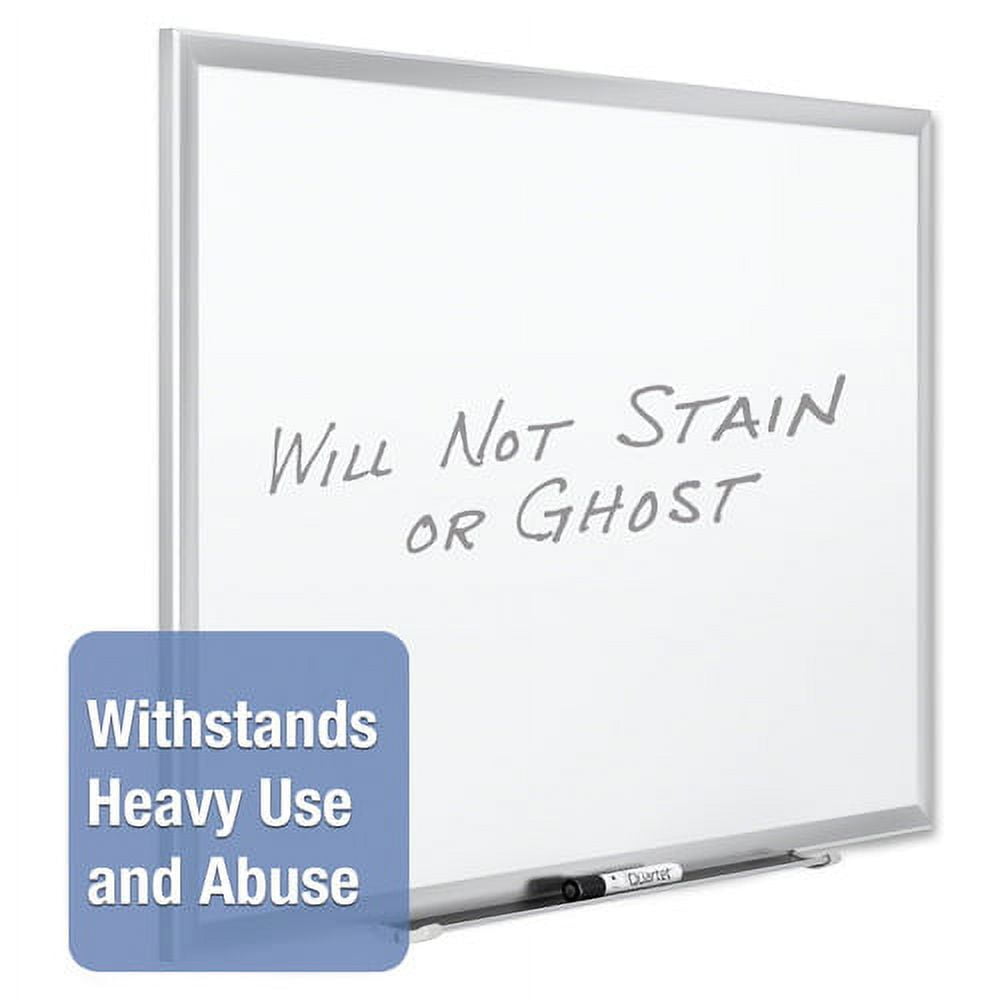 Quartet Whiteboard 48" x 36" - White Porcelain Surface