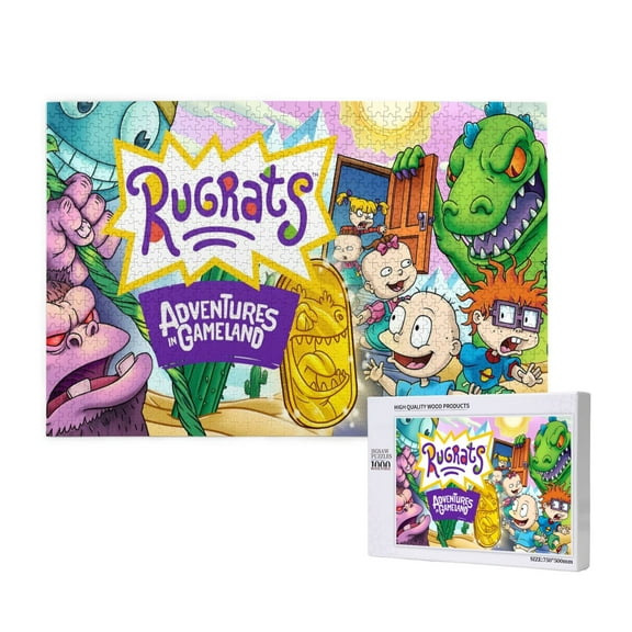Rugrats Jigsaw Puzzle,1000 puzzle pieces Gift Toys Art Home Decor