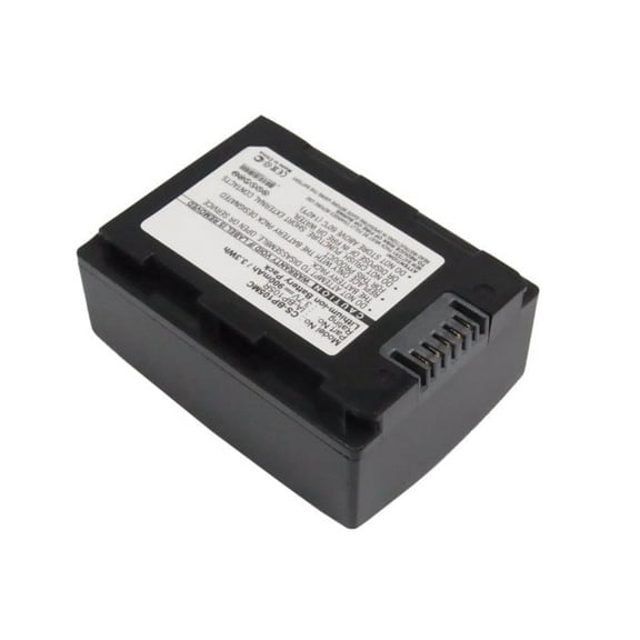 Replacement Battery for Samsung HMX-F50BN,HMX-F90BN,HMX-H300,HMX-H300BN,HMX-H300BP,HMX-H304,HMX-H305,SMX-F50,SMX-F50BP,SMX-F54,SMX-F70BP,IA-BP105R,3.7V/900mAh