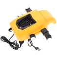 thumbnail image 2 of Ventilador de coche con 3 velocidades ajustable para reposacabezas, ventilador eléctrico para coche, ventilador portátil USB para coche, 2 of 5
