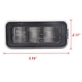 thumbnail image 3 of Speravity 1 par de luces LED para puerta trasera de coche, conectores de arnés de cableado, Kit de lámpara para maletero de vehículo, suministros de Bombillas para automóviles Speravity VI002225-00B, 3 of 6