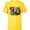 Yellow, variant on Marvel Avengers Comic Super Heroes 10th Birthday - Short Sleeve T-Shirt for Kids - Customized-Yellow