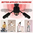 thumbnail image 4 of LINJI Leg Stretcher Split Machine, 330LBS Leg-Stretcher, 210° Adjustment Flexibility Training Equipment, Stable & Durable For Home Gym indoor, Black​, 4 of 7