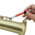 thumbnail image 3 of Luxshiny 1 Pack Outils de Réparation de Saxophone Métal Brun Rougeâtre pour Kit d'Entretien de Saxophone, 3 of 8