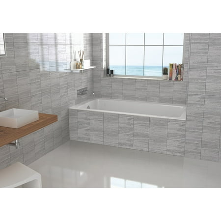 Fine Fixtures 60 Inch Alcove Bathtub With Left Side Fixed Tile X 30 19 Fine Fixtures 60 Inch Alcove Bathtub With Left Side Fixed Tile X 30 19