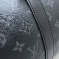 thumbnail image 4 of Pre-Owned LOUIS VUITTON Monogram Eclipse Keepall Bandouliere 35 M46655 Boston Bag... (Good), 4 of 10