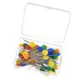 thumbnail image 2 of ziyahi 100pcs Needle Craft Embroidery Pins For DIY Quilting Tool Sewing Accessories Random Color Deep plum 1Set, 2 of 6