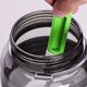 thumbnail image 3 of Botella de agua para de fitness de 2 litros reutilizable con jarra portátil de para Negro Gloria Botella de deportes de fitness, 3 of 9