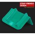 thumbnail image 3 of 4 Pack Green Flatbed Edge Protectors - 8"x8"x10" Plastic V Board Flatbed Corner Protectors for Cargo Loads & Tie Down Strap Guard - Fit 1 Strap Up to 4", 3 of 10