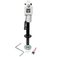thumbnail image 1 of Biltek 3500lbs Electric Power Trailer Tongue Jack for RVs, Trailers, Campers, Utility or Boat Trailers - White, 1 of 6