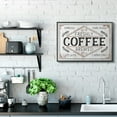 thumbnail image 3 of Stupell Industries Rustic Fresh Brew Coffee Sign Autumn Charm Black Framed by Jennifer Pugh, 3 of 8