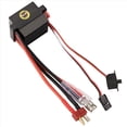 thumbnail image 3 of 2X RC Hobby 60A ESC Controlador de Velocidad del Motor Cepillado con 2A BEC Alto Voltaje 6-12V ESC para RC y Coche RC ESC,B, 3 of 5