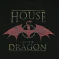 thumbnail image 4 of Game of Thrones Mens' House Of The Dragon Original Series Logo T-Shirt, 4 of 6