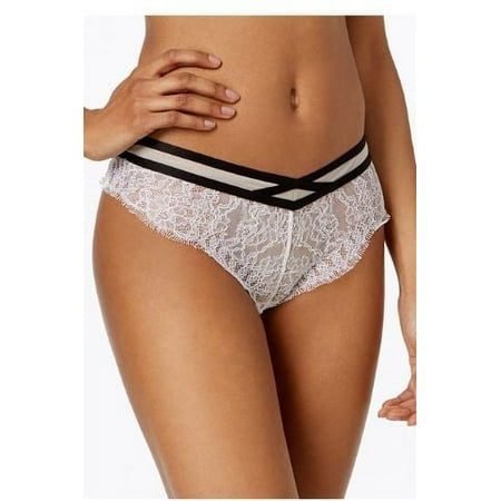 Maidenform Lace Cheeky Panties   BLACK AND WHITE  XLARGE