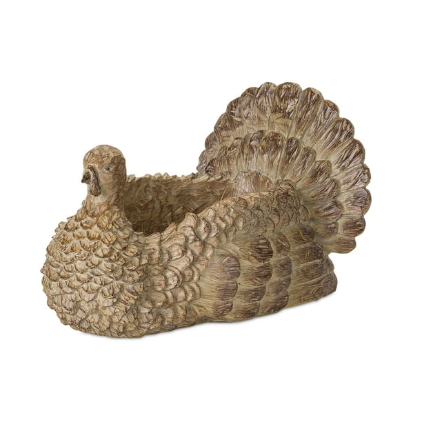 resin turkey statue