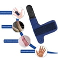 thumbnail image 2 of Ymiko Finger Brace, Durable Finger Splint, For Dislocation Of Finger Fingers Of Various Thicknesses Fracture Of Finger Fix The Finger, 2 of 8