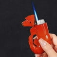 thumbnail image 4 of Torche Coupe-Vent Motif Unique de Crevette Ornement Flamme Réglable Rechargeable Convient aux Bougies Extérieur, 4 of 5